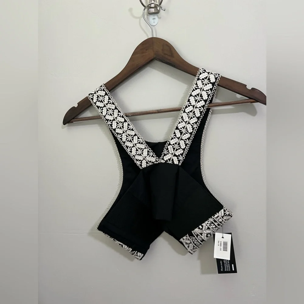 Dries Van Noten Embroidered Bralette NWT SOLD OUT ONLINE - Picture 9 of 12